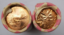 Load image into Gallery viewer, 1979 Canadian Penny CIBC Bank Machine Roll White Paper Red (50 ct) x 2 Lot 6