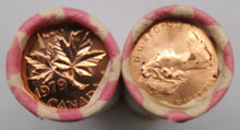 Load image into Gallery viewer, 1979 Canadian Penny CIBC Bank Machine Roll White Paper Red (50 ct) x 2 Lot 6