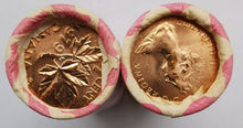 Load image into Gallery viewer, 1979 Canadian Penny CIBC Bank Machine Roll White Paper Red (50 ct) x 2 Lot 11