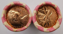 Load image into Gallery viewer, 1979 Canadian Penny CIBC Bank Machine Roll White Paper Red (50 ct) x 2 Lot 20