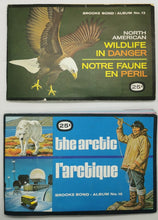 Load image into Gallery viewer, 1970, 1973 Sticker Book Lot of 2 Complete, Wild Life, The Arctic
