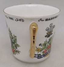 Load image into Gallery viewer, Paragon Bone China Charles and Diana Wedding 1981 Commemorative China Love Cup