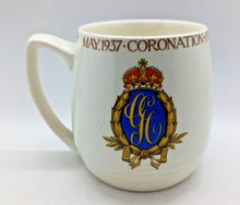 Load image into Gallery viewer, Royalty Coronation mug for the Coronation of King George VI 1937