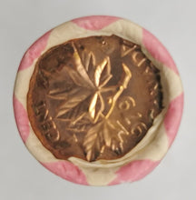 Load image into Gallery viewer, 1979 Canadian Penny CIBC Bank Machine Roll White Paper Red (50 ct) #3