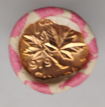 Load image into Gallery viewer, 1979 Canadian Penny CIBC Bank Machine Roll White Paper Red (50 ct) #39