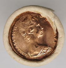 Load image into Gallery viewer, 1979 Canadian Penny CIBC Bank Machine Roll White Paper Red (50 ct) #40