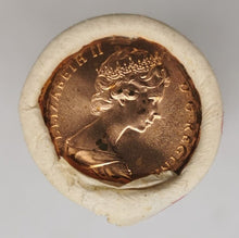 Load image into Gallery viewer, 1979 Canadian Penny CIBC Bank Machine Roll White Paper Red (50 ct) #33