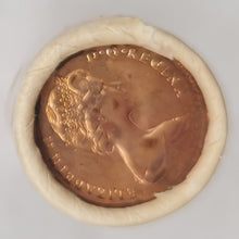 Load image into Gallery viewer, 1979 Canadian Penny CIBC Bank Machine Roll White Paper Red (50 ct) #48