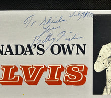 Load image into Gallery viewer, Canada's Own Elvis Bobby Fisher 12" Vinyl Signed by artist, EX+