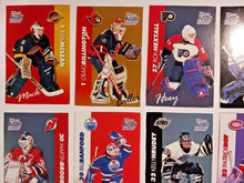 Load image into Gallery viewer, 1994-95 Kraft Dinner Hockey Hand Cut Collectors 3 1/2 x 5 1/4" Cards Lot of 20