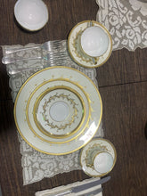 Load image into Gallery viewer, 88 Piece Dinner Set Hand Painted Gold Bone China Minton