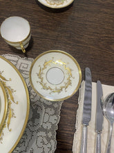 Load image into Gallery viewer, 88 Piece Dinner Set Hand Painted Gold Bone China Minton