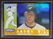 Load image into Gallery viewer, 2009 Topps Heritage Chrome Aaron Hill Black Refractor SSP 53/60 CHR141