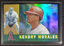Load image into Gallery viewer, 2009 Topps Heritage Chrome Kendry Morales Black Refractor SSP 57/60 CHR161