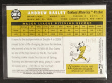 Load image into Gallery viewer, 2009 Topps Heritage Chrome Andrew Bailey Black Refractor SSP 34/60 CHR143