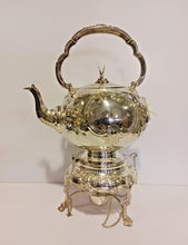 Load image into Gallery viewer, Vintage Silver Plate Tip Kettle Eagle Finial