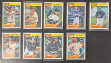 Load image into Gallery viewer, 2009 Topps Heritage High Flashback Baseball Card Set (Incomplete) NM (9/10)