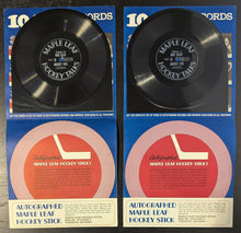 Load image into Gallery viewer, ESSO 1966-67 Maple Leaf Hockey Talks Records #7 Brit Selby, #9 Ron Ellis