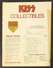 Load image into Gallery viewer, 1979 KISS Dynasty 21x31" Foldout Posters from Aucoin Poster & Paul Stanley Flyer