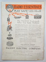 Load image into Gallery viewer, Oct 1922 Radio Topics Magazine