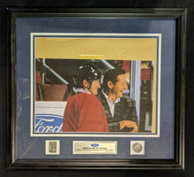 Load image into Gallery viewer, Wayne & Walter Gretzky Framed Photograph, Authentic, Limited Edition 20" X 18.5"