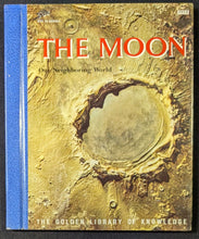 Load image into Gallery viewer, The Moon Our Neighboring World by Otto Binder (1959, Golden Press)