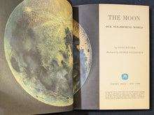 Load image into Gallery viewer, The Moon Our Neighboring World by Otto Binder (1959, Golden Press)