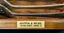 Load image into Gallery viewer, Mappin & Web Silver Plated Flatware In Fitted Casket Lot of 42 Pieces