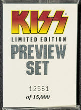 Load image into Gallery viewer, 1997 KISS Limited Edition Preview Set 12561 of 15000 SEALED