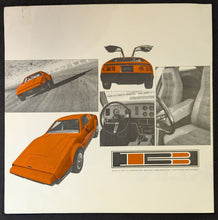 Load image into Gallery viewer, 1974-75 Bricklin Sports Car Color Dealer Poster Style Sales Brochures Lot 2