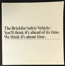 Load image into Gallery viewer, 1974-75 Bricklin Sports Car Color Dealer Poster Style Sales Brochures Lot 2