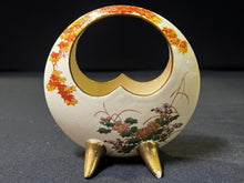 Load image into Gallery viewer, 1946 Soko China-Hand Painted, Open Handle Flower Vase from Occupied Japan