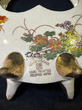 Load image into Gallery viewer, 1946 Soko China-Hand Painted, Open Handle Flower Vase from Occupied Japan