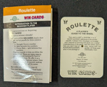 Load image into Gallery viewer, 1992 Las Vegas, Gaming International Roulette Guide Win Cards