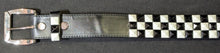 Load image into Gallery viewer, 1980’s Vintage Silver Tone Black Leather Belt Lot of 2