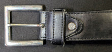 Load image into Gallery viewer, 1980’s Vintage Silver Tone Leather Belt Lot of 2