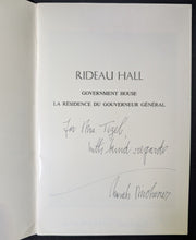 Load image into Gallery viewer, Rideau Hall Government House Booklet - Signed by Roland Michener Ottawa