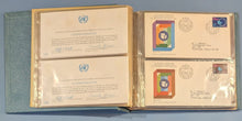 Load image into Gallery viewer, United Nations First Day Cover Collection Album - Vintage UN Stamps