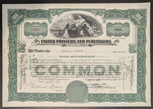 Load image into Gallery viewer, Vintage Stock Certificate Lot - Railroad, Airways, Chemicals, & More - 7 Pieces