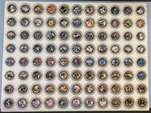 Load image into Gallery viewer, 1996-97 NHL Hockey Collectible Medallion Uncut Metal Sheet Silver Frame