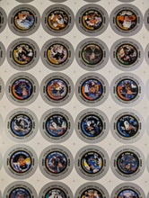 Load image into Gallery viewer, 1996-97 NHL Hockey Collectible Medallion Uncut Metal Sheet Silver Frame