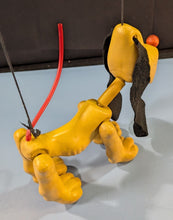 Load image into Gallery viewer, Vintage Disney Pluto Marionette Puppet Toy with Fish Control