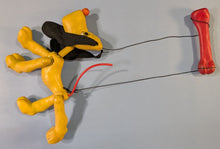 Load image into Gallery viewer, Vintage Disney Pluto Marionette Puppet Toy with Fish Control