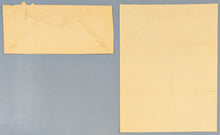Load image into Gallery viewer, 1949 Cy Farr Signed Senate Letter to Senator Guy Gillette + Envelope Iowa