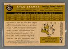 Load image into Gallery viewer, 2009 Topps Heritage Rookie Card Baseball Card - Kyle Blanks - CHR162 (B)