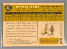 Load image into Gallery viewer, 2009 Topps Heritage Chrome Baseball Rookie Card - Daniel Bard - CHR182 (C)