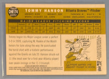 Load image into Gallery viewer, 2009 Topps Heritage Chrome Baseball Rookie Card - Tommy Hanson - CHR174
