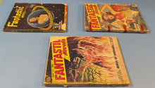 Load image into Gallery viewer, Lot 3 Vintage Fantastic Novels Pulp Sci-Fi Magazine 1950 Cummings Smith Stilson