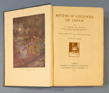 Load image into Gallery viewer, 1913 Myths & Legends of Japan F Hadland Davis Illustrated Decorative Cover
