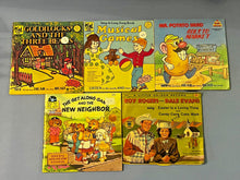 Load image into Gallery viewer, Vintage Kids Storybook Lot: Goldilocks, Musical Games, Mr. Potato Head +